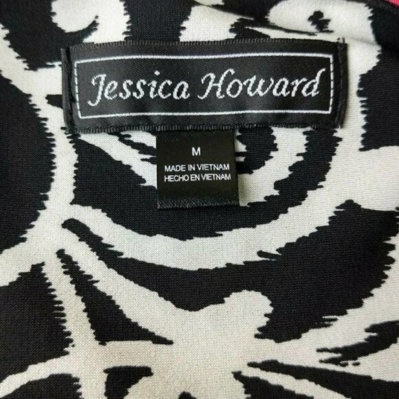 Sleeveless Print Sheath Dress Packable Office Cocktail Medium M Work Travel Pack - Picture 5 of 5